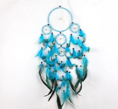 China New North America Popular Home Decoration Pendant 13cm Dreamcatcher Nordic Style Wall Decoration for sale