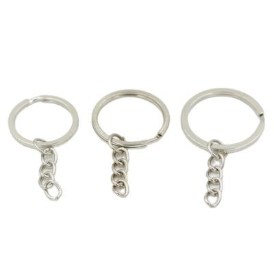 China Key Chain Daily Rings with Chain Screw, Split Key Ring with Extend Chain Open Volume Jump Rings and Screw Eye Pins for sale