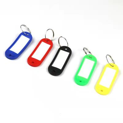 China Daily Multicolor Plastic Key Card Key Chain Card Luggage Tag Key Token Accessories for sale