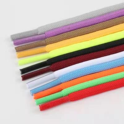 China Factory price flat colorful oval elastic no tie lazy white thick laces wholesale sports classic laces for sale