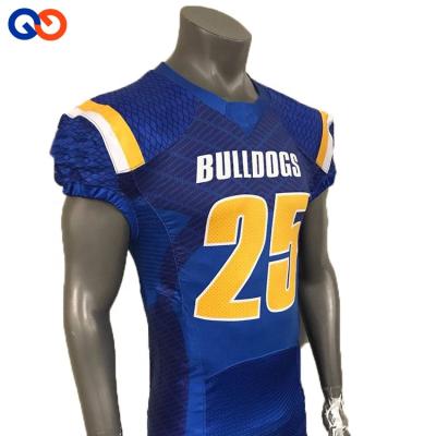 China Low Price 3D Antibacterial Mock Custom American Football Practice Jersey Game Wear for sale