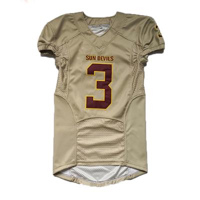 China Antibacterial Drop Sale Sublimated Classic American Football Jersey Uniforms With OEM Service for sale