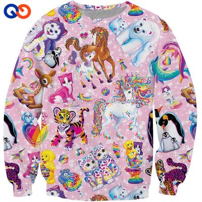 China Girls High Quality Crewneck Fabric Discounted Warm Sweatshirt Anti-pilling for sale