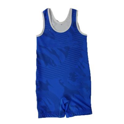 China Anti Claw Best Selling Underwear New Model High Quality Wrestling Singlet For Youth for sale