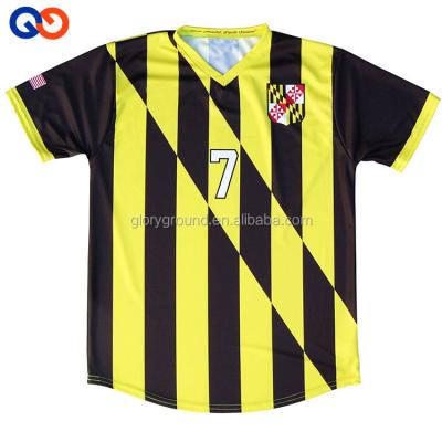 China Beathable retro Thailand quality referee hot sale cheap custom made football tank top for men for sale