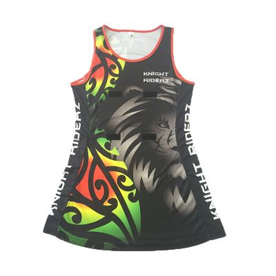 China Sets Wholesale OEM Sexy Women Custom Netball Bodysuits For Sports Team for sale