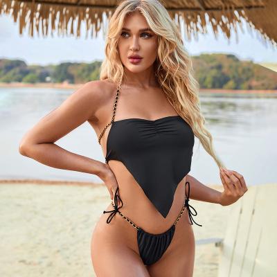 China Plus Size Cover Up Bikini Swimsuit Women Female Swimwear Two Pieces Triangle Bra Swimsuit Bathing Set Bikini for sale