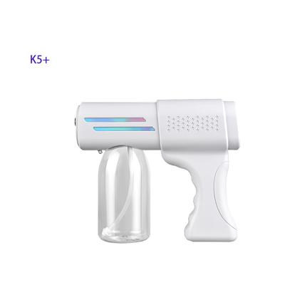 China Healthy Life K5 USB Water Alcohol Water Life K5 Siphon Pump Portable Disinfected Rechargeable Handheld 380ml Nano Machine Electric Mist Sprayer Pro for sale