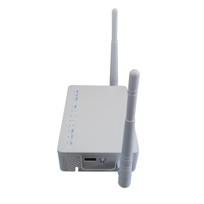 China FTTH FTTxFTTB New ONU F663NV9 WiFi GigabitEnglish Network Firmware 1GE+3FE+1Tel+1USB+2.4GONT GPON ONU External Antenna FTTH Modem Router from ZTE Network for sale