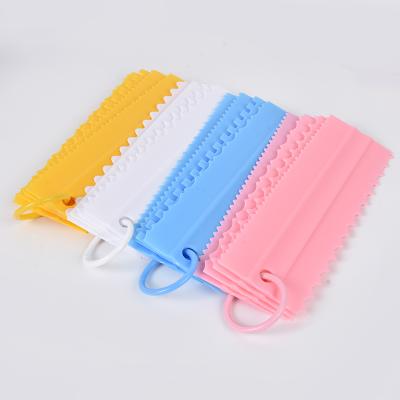 China Sustainable Pastry Cake Dough Comb Scrapers Polisher Decorative Fondant Smoother for sale