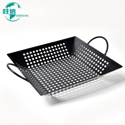 China Easily Cleaned Durable Non-Stick Grill Tray BBQ Accessories Non Stick Pan Cookware Baking Tray for sale