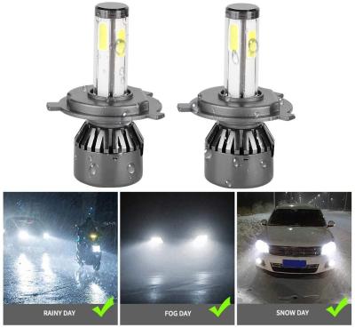 China Super Bright 9006 9007 H1 LED Headlight Universal Automotive Aluminum Alloy G7 LED Headlight Bulb 80W 8000lm 4 Sides LED h4 h13 9005 for sale