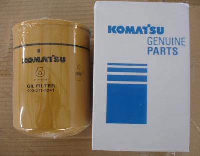 China Komatsu excavator 600-211-5141 oil filter   Genuine parts replacement parts aftersale parts spare part for sale