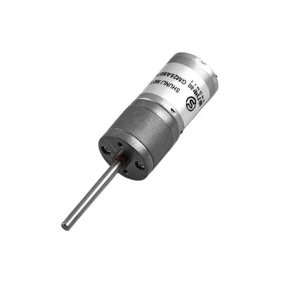 China Totally Enclosed Shunli Diameter 25mm Micro DC Gear Motor 370 DC Motor With Low Speed ​​OD 25mm Mental Gearbox 3V 6V 12V 24V High Torque 10KG.CM for sale