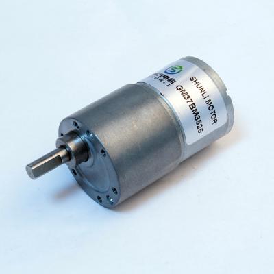 China 12 Volt Shunli Drip Proof GM37G High Torque Dc Gearbox Motor Reduction 37mm Gear Motor 12v Dc Gear Motor for sale