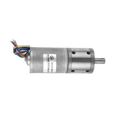 China Totally Enclosed Long Life BLDC 9v 12v 24v 1000rpm DC Planetary Gear Electric Motor For Oven for sale