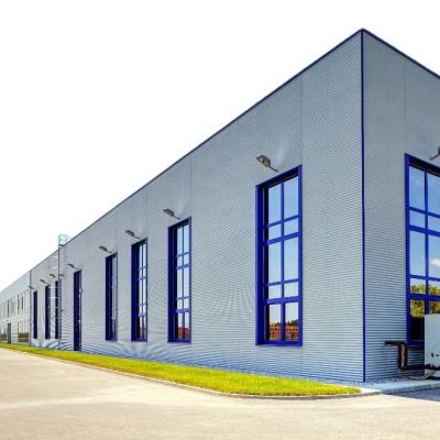 China Steel Fabricated Steel House Multi-floor Steel Structure Buildings Prefab Steel Workshop / Warehouse for sale