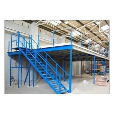 China Office Building Mezzanine Floor Decking Stair Top Bracing StairTreads OEM Services Steel Factory for sale