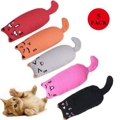 China Cat Catnip Toys Viable for Cat Playing Chewing Teeth Cleaning - Creative Pillow Scratch Pet Catnip Teeth Grinding Chewing Toys for sale