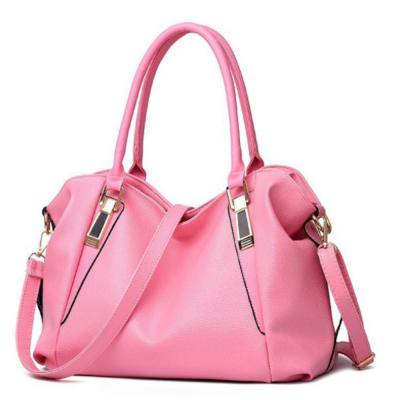 China European and American Style Fashion New Slope Across One Shoulder Handbag Diagonal Solid Large Grain Lychee Grain Women Bag for sale