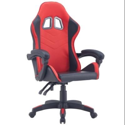 China Adjustable (height) Multi-function Blue Led Computer With Foot Rest Gaming Chair for sale