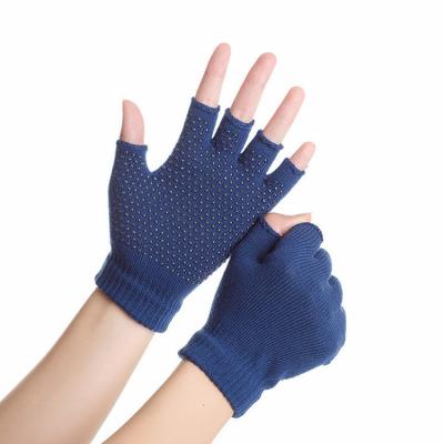 China Factory Supply Unisex Glove For Yoga Custom Non Slip Gym Gloves Women Sports Hand Sleeve Half Finger Fitness Training Workout Gloves for sale