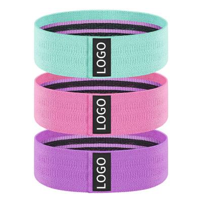 China Hot Selling Latex Wire Loop Bandas De Resistencia Fitness Hip Resistance Band for sale