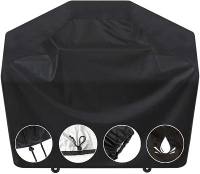 China Woqi Simple BBQ Cover High Quality Weather-Resistant Polyester Waterproof Hybrid Type BBQ Gill Cover for sale