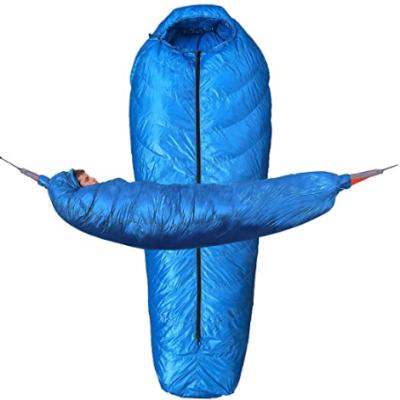 China Mummy Being Special Matching Woqi Hammock Style Sleeping Bag Cotton Bag Modern Lazy Camping Hammock Bag for sale