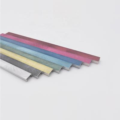 China Modern Border Edge Listello Accessories Tile Aluminum Profile For Wall And Floor Decoration U Shape Tile Accessories for sale