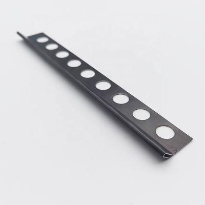 China Foshan Sunvin Modern L Shaped 304 Stainless Steel Decorative Tile Trims Profiles for sale