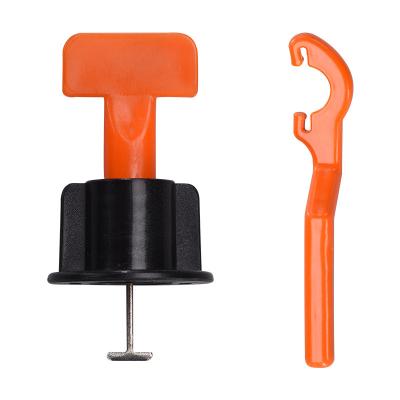 China Modern Plastic Material Tile Leveling System Adjuster Easy Installation Clips Reusable Needle Tile Leveling for sale