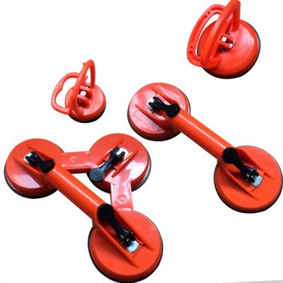 China Aluminum Alloy / ABS Plastic Double Vacuum Cup Suction Glass Lifter for sale