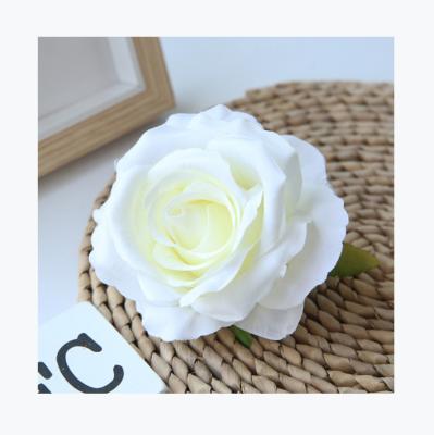 China MGT007 DIY Flower Silk Rose Velvet Natural Rose Flower Heads Wedding Decoration Flower Arrangement Home Making for sale