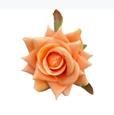 China MGT005 best artificial silk rose flower texture spray rose flower heads decoration silk rose flower for wedding for sale