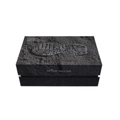 China Custom Printing Rigid Luxury Magnetic Folding Black Folding Boxes Recyclable 10X3X2 Matt New Arrival Simple Folded Paper Box Box for sale