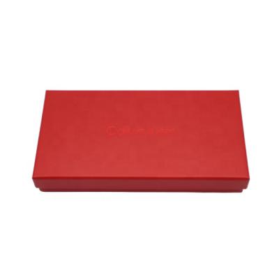 China Recyclable Custom Design Printed Hot Stamping Recyclable Art Paper Box With Embossing Box Bottom And Lid Gift Box for sale