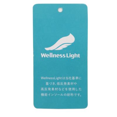 China Factory Price New Design Recyclable Logo Paper Hang Tags Custom Garment Labels for sale