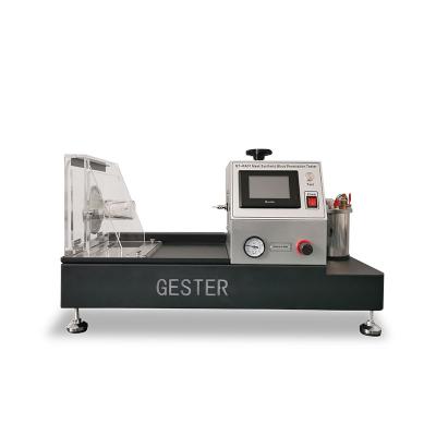 China Simple Operation GESTER Synthetic Blood Splash Resistance Mask Penetrating Tester for sale