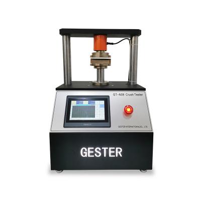 China Real Time Display Crush Graph GESTER Edge Crush Paper Tester for sale