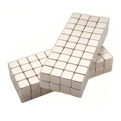 China Industrial Magnet High quality strong cheap neodymium permanent rectangle block cube china factory ndfeb magnet for sale