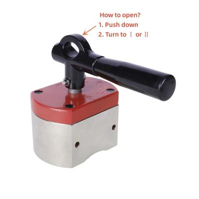 China Industrial Magnet Welding Square Base Clamp Holder Multifunctional On/off Switch Magnets For Welding Kit,Tool,Filter,Fishing,Lifting for sale