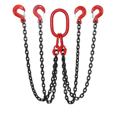 China Drive Chain OEM 3 Pliers 80 Choker Cane Strap Oil Can Master Red Link Chain Slings for sale