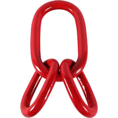 China Heavy Industry Pear Shaped Oval Child Swivel Lifting Ring Mother Ring Strong Screw Nut D-Type Hook for sale