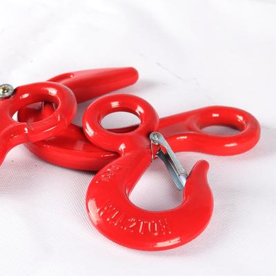 China Heavy Industry Manufacturer Wholesale Flat Black Stainless Steel Cargo Hook Crane Cargo Hook for sale