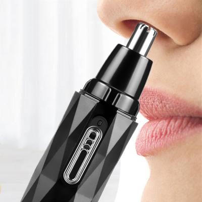 China Easy Clean Electric Nose Hair Trimmer Women Men Safety Face Care Electric Shaving Hair Shaving Hair Removal Razor Cleaning Machine for sale