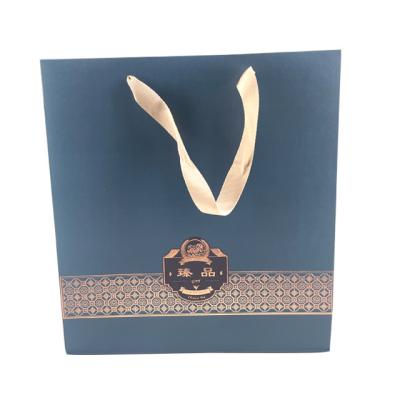 China Supplier Custom Luxury Biodegradable Tea Gift Maker Paper Bag Maker Business Shopping Ivory Paper Bag Making Machine for sale