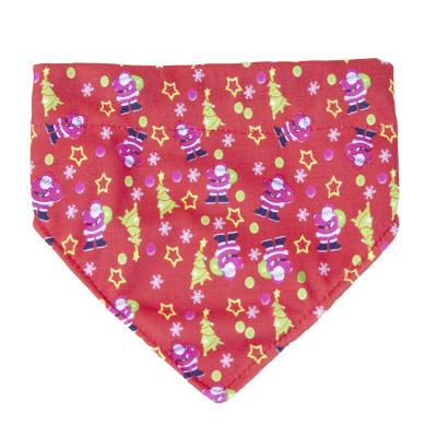 China Viable Cotton Bandana Dog Christmas Dog Scarf Simple Logo Pets Scarf Bandana For Puppy CatHot Sale Products Dog Scarf for sale