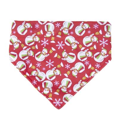 China 2021 Viable Custom Logo Printing Colorful Pattern Dog Scarf Bandana Bib Pet Triangle Scarf for sale