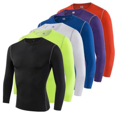 China OEM Tight Britain Hello Gym Logo Soccer Uniform Quick Dry Sets SDS-027 Gym Long Sleeves Run Jersey Training Sport for sale